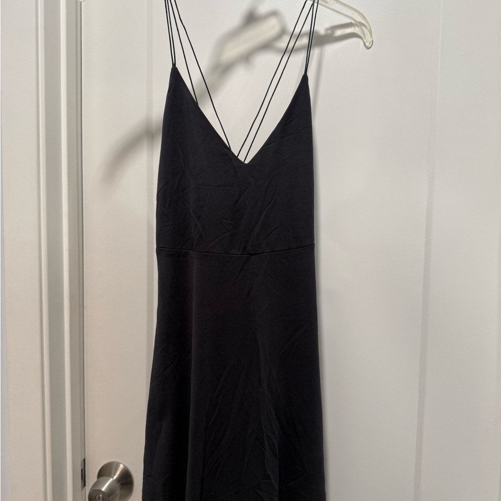 Forever 21 Black Strappy Dress